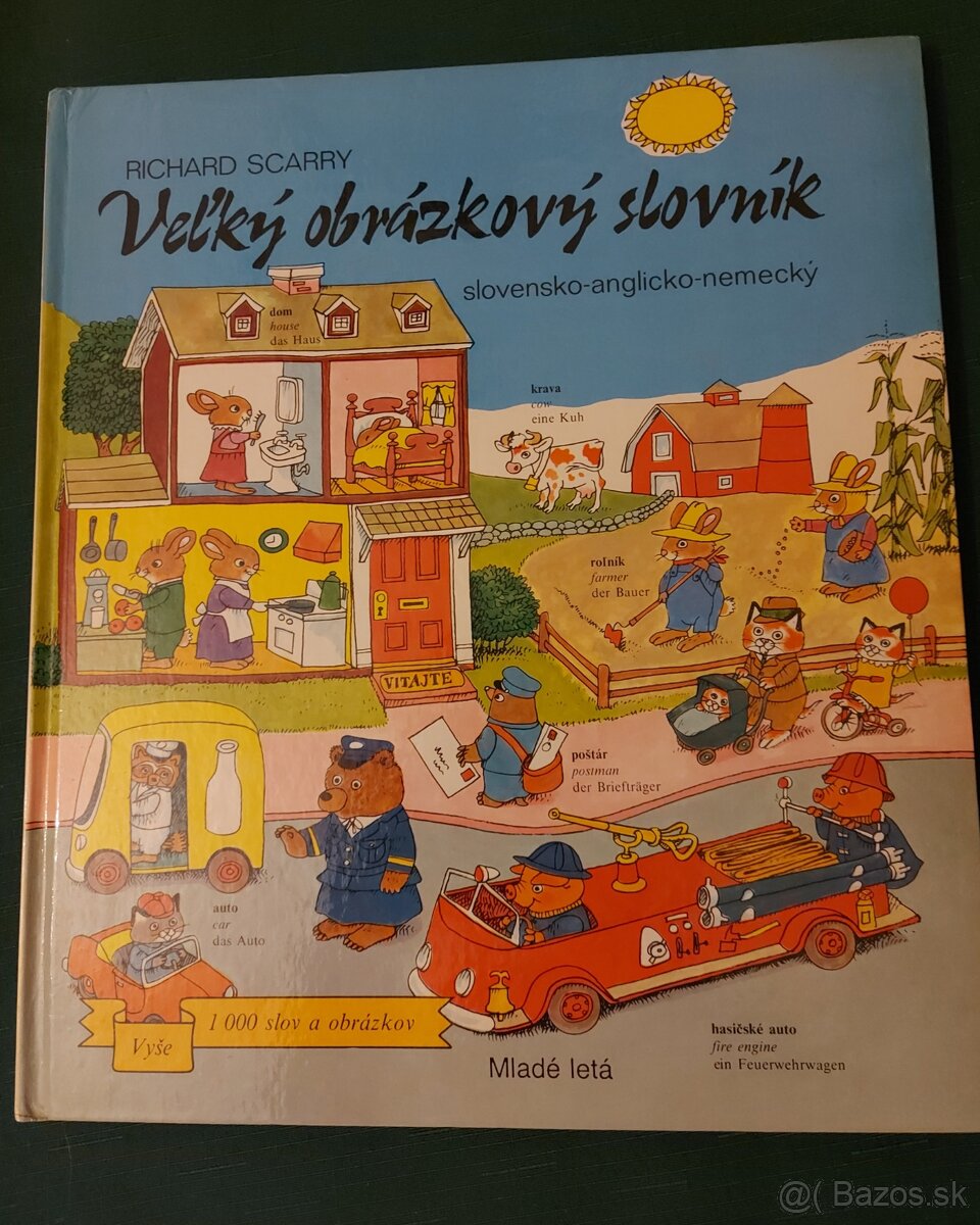 Veľký obrazový slovník: slovensko-anglicko-nemecký