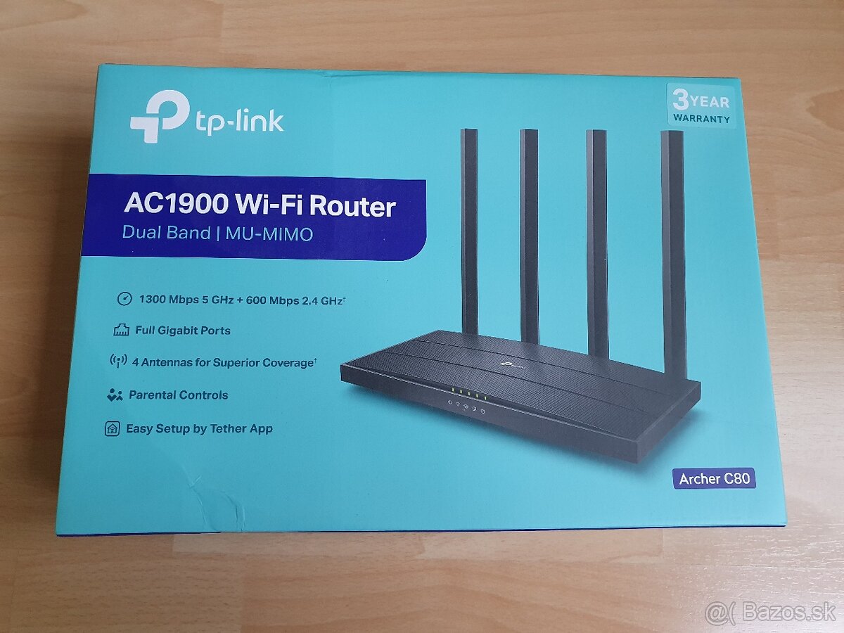 Predam wifi router TP-Link Archer C80