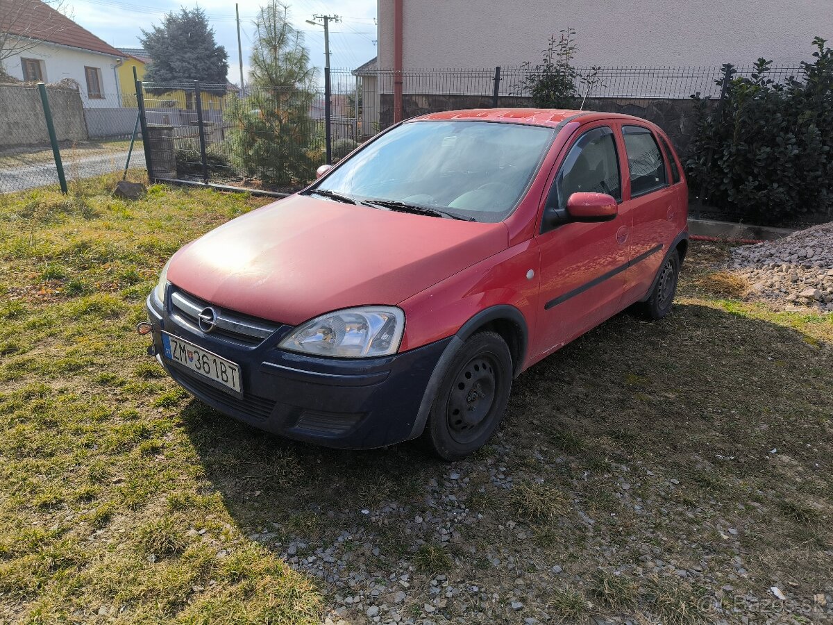 Opel Corsa C na nahradne diely