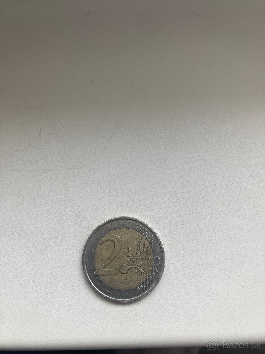 Predám 2 EUR mincu BEATRIX KONINGIN DER NEDERLANDEN 2001