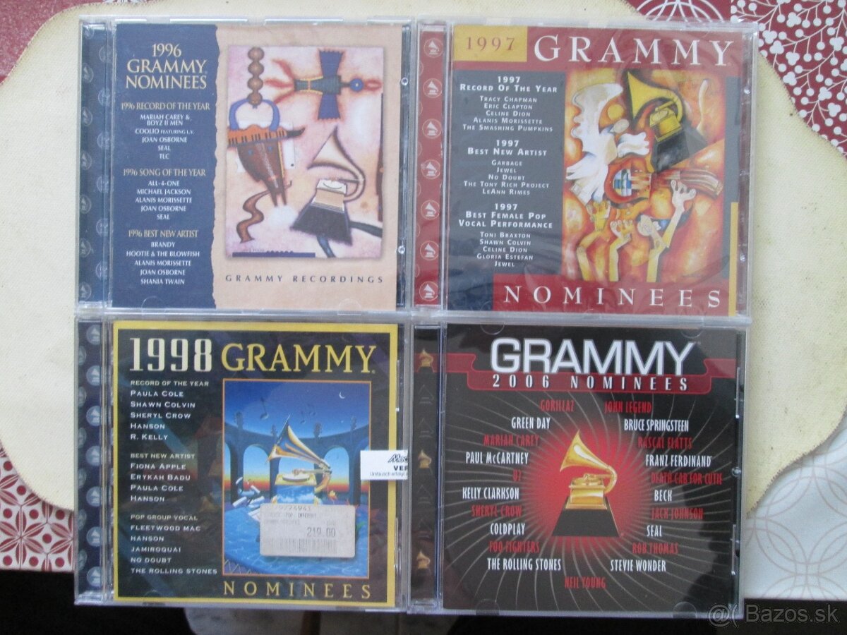 GRAMMY NOMINEES - 1996, 1997, 1998, 2006.