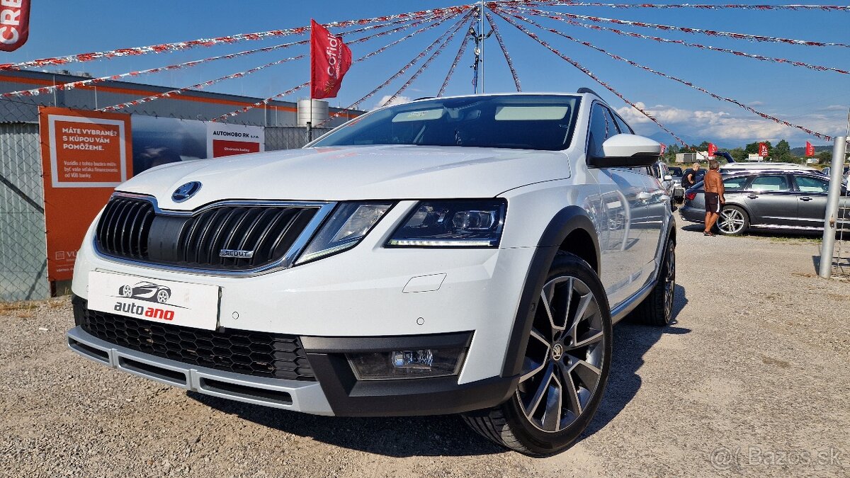 Škoda Octavia Combi 2.0 TDI 184k Scout DSG 4x4 WEBASTO  LED