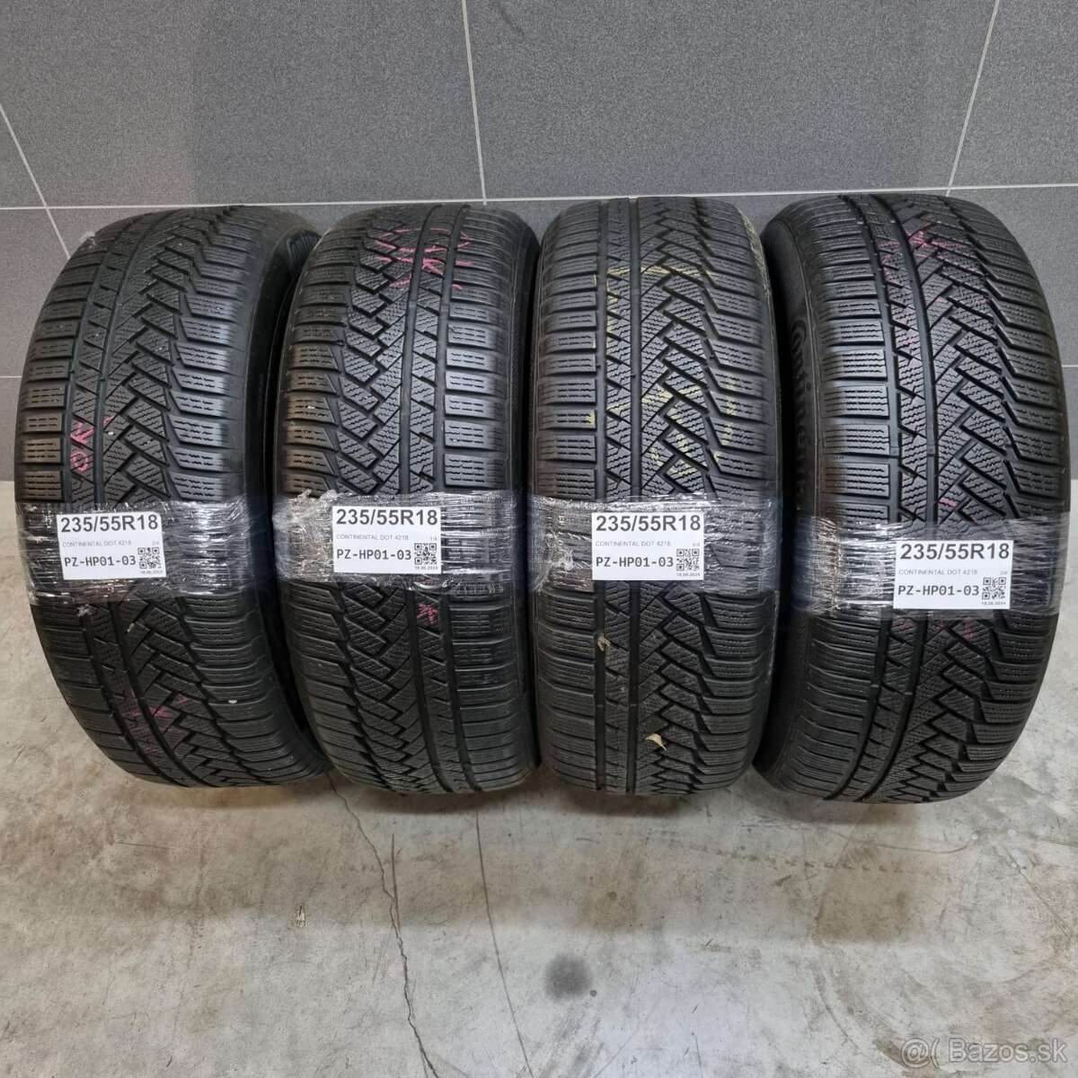 Zimné pneumatiky 235/55 R18 CONTINENTAL DOT4218