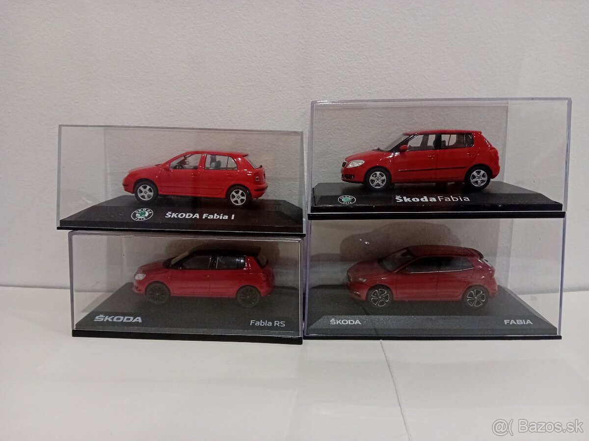 Škoda Fabia , 4x ,1:43