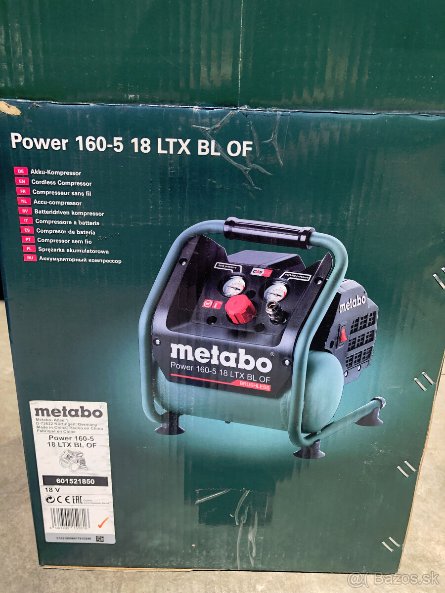 Metabo Power 160-5 18 LTX BL OF 601521850