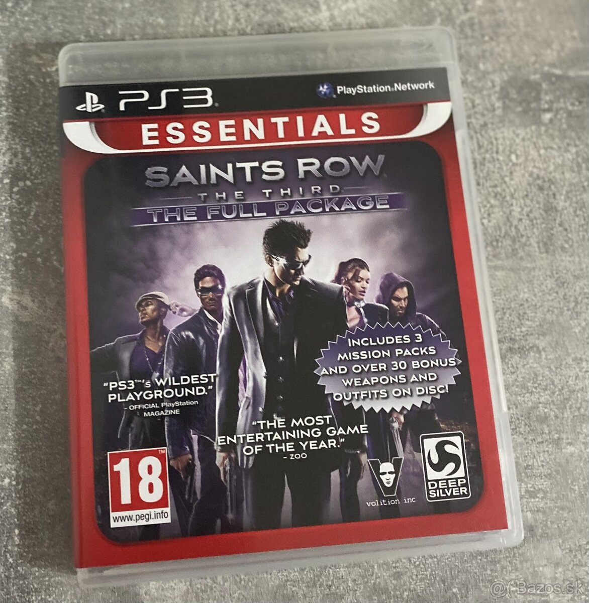 SAINTS ROW THE THIRD - PS3 - PLAYSTATION 3