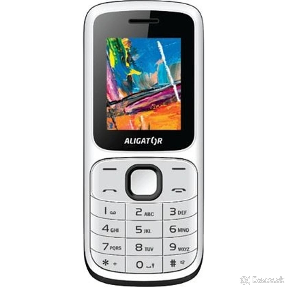 mobil Aligator D210 Dual SIM čierno - biely