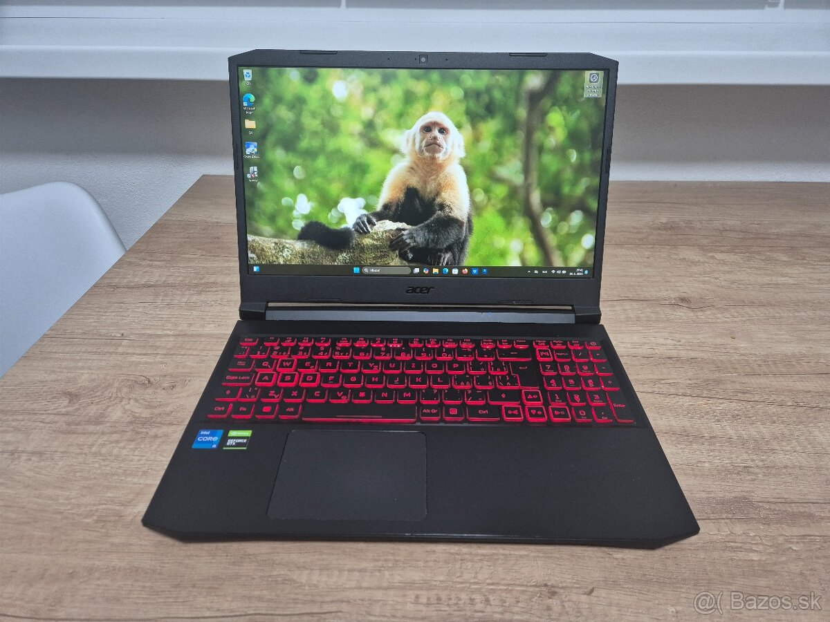 Herný Acer Nitro 5 /i5-11300H/16GB RAM/512GB SSD/GTX 1650