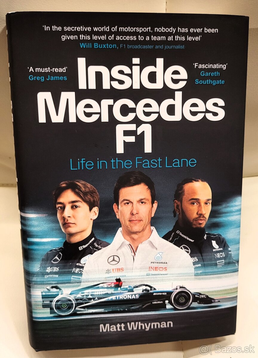 Kniha Inside Mercedes F1 Life in the Fast Lane