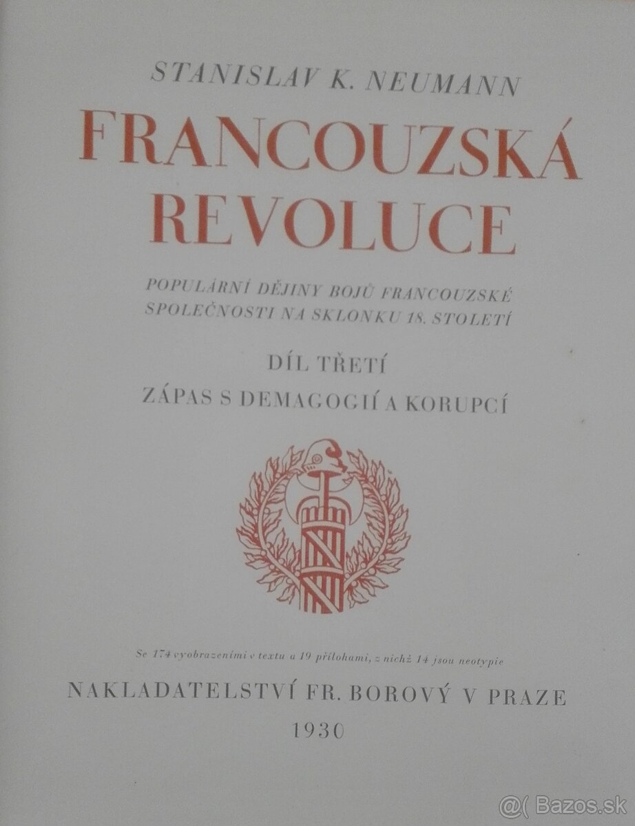 Francouzská revoluce III. Zápas s demagogií a korupcí