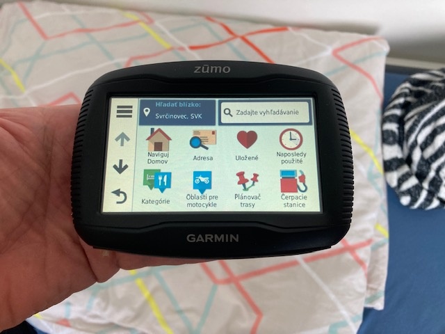 GPS - Garmin zumo 395LM