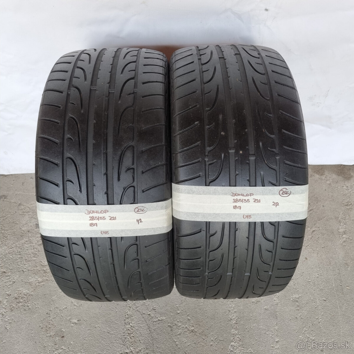 285/35 R21 DUNLOP letné pneumatiky