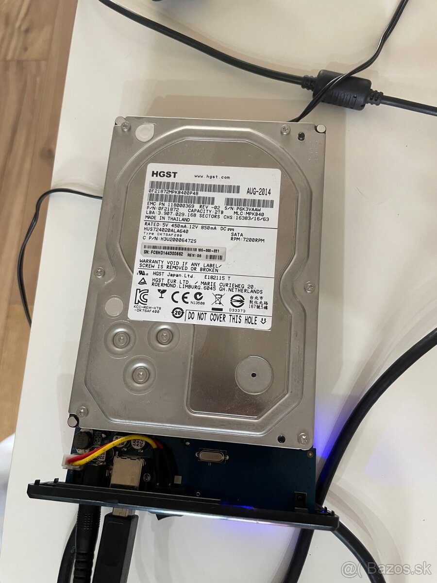 HDD 2TB HGST Overený HDD TUNE