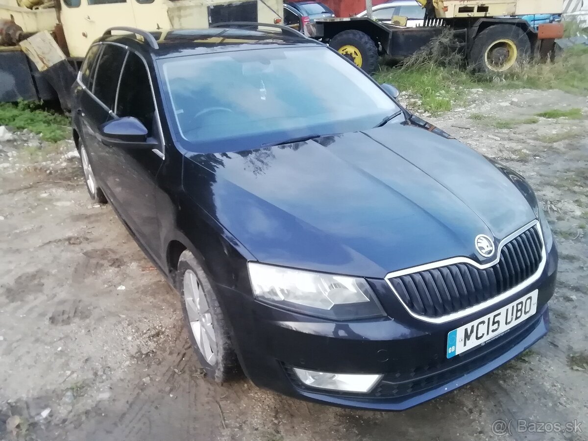 Rozpredám škoda octavia 3 combi 1,6 tdi 81 kw