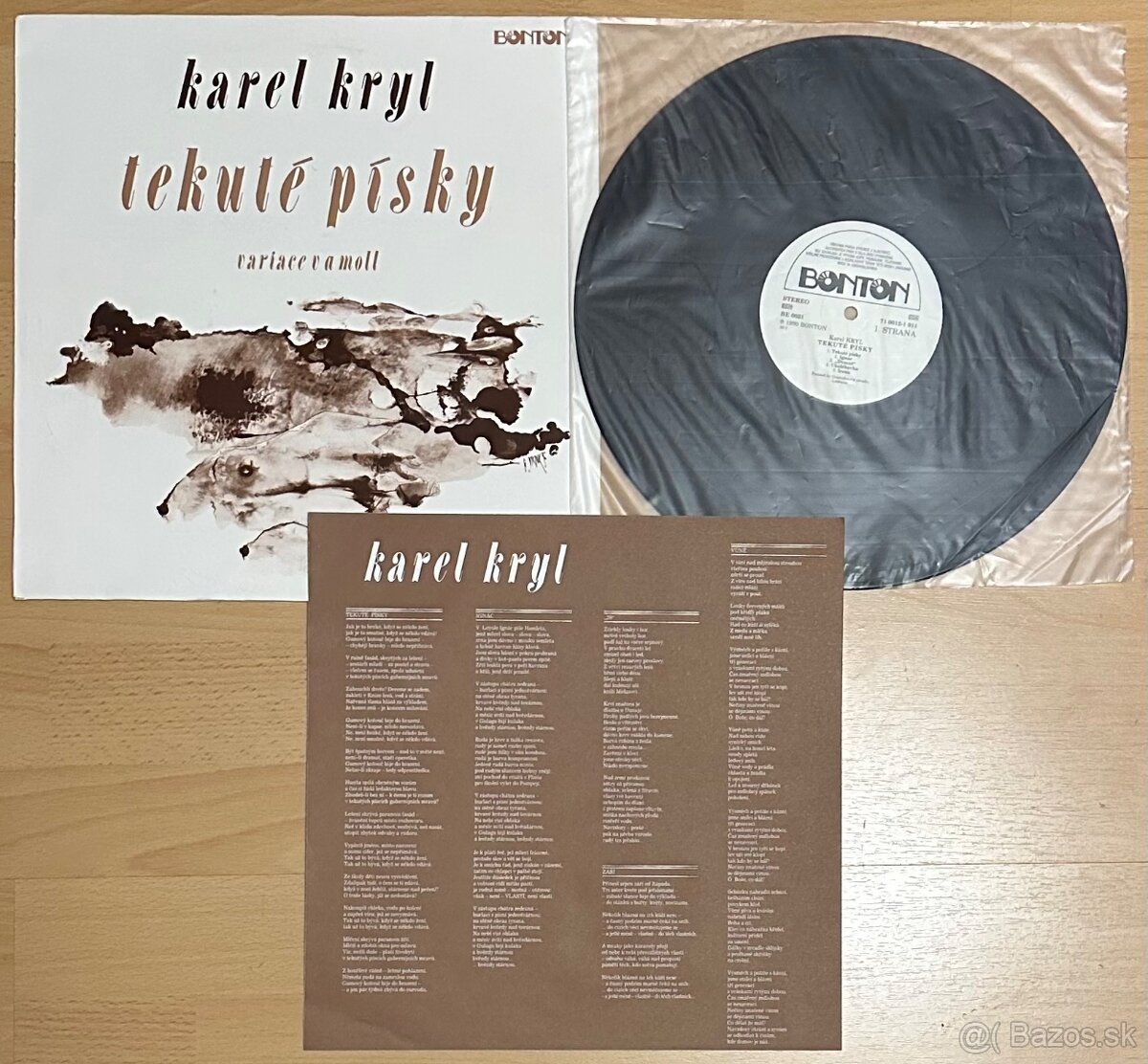 LP deska Karel Kryl - Tekuté písky