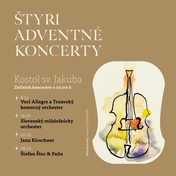 Štyri adventné koncerty Štefan Štec & Fajta