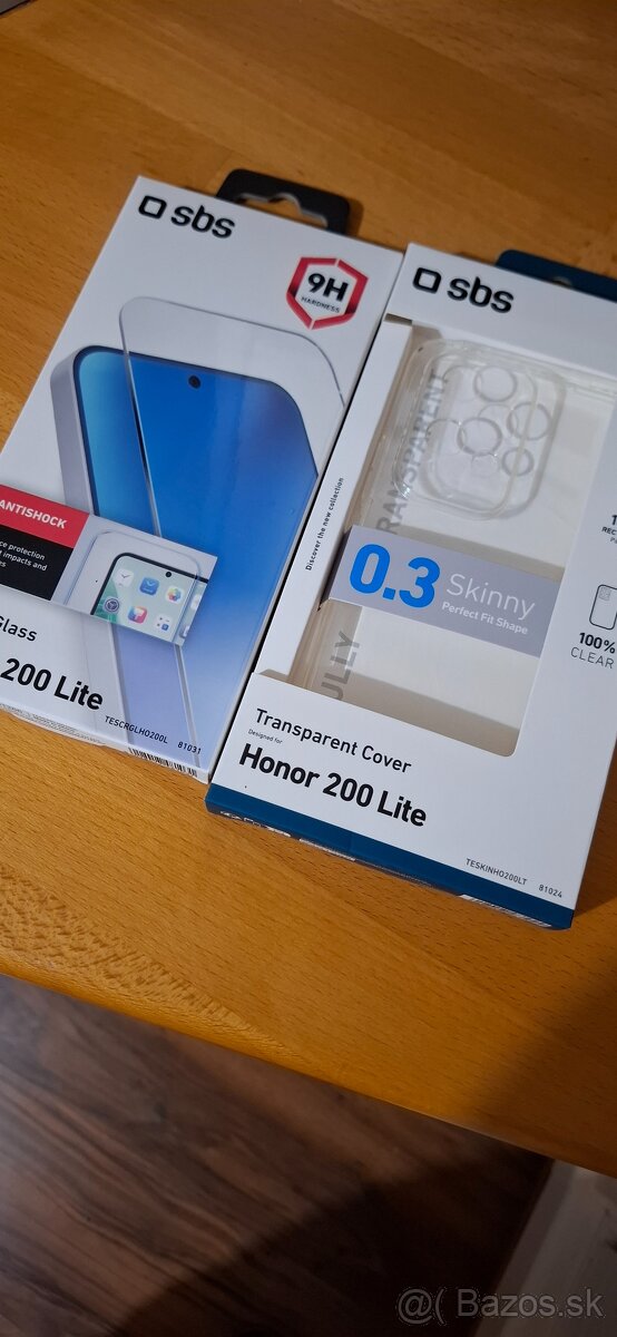 Kryt + ochranné sklo Honor 200 lite