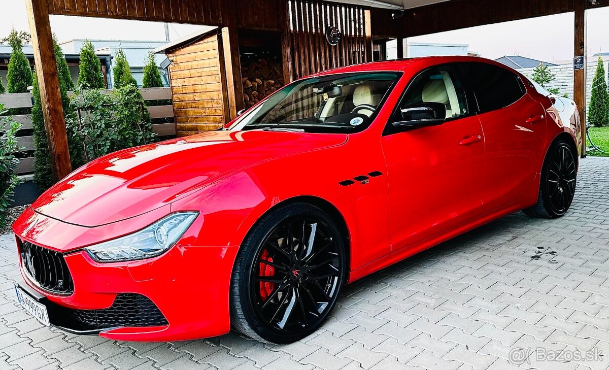 Maserati Ghibli v úprave od Novitec Tridente Rosso