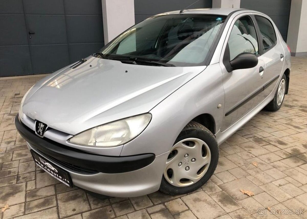 Peugeot 206 1.9D, TAŽNÉ nafta manuál 51 kw