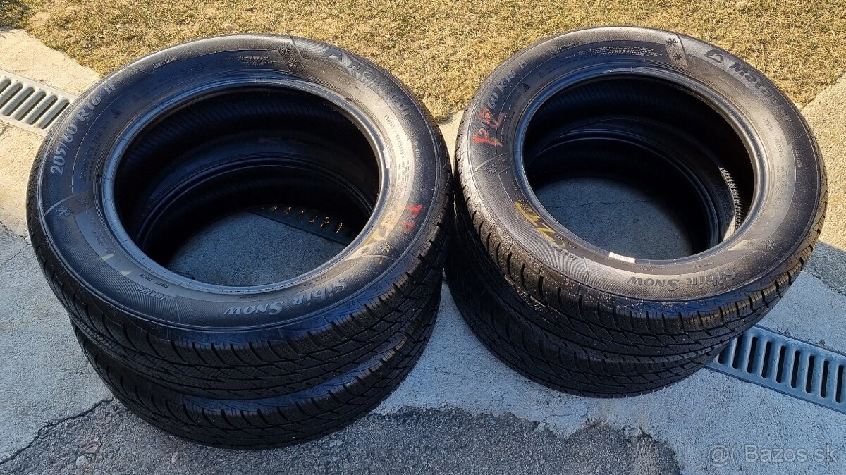 205/60 r16 zimne pneu rok 2024