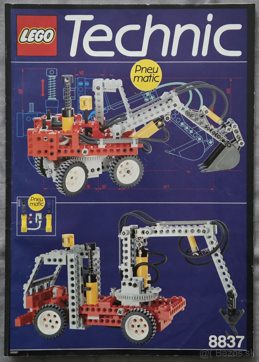 Lego Technic 8837, 90 roky, Na predaj