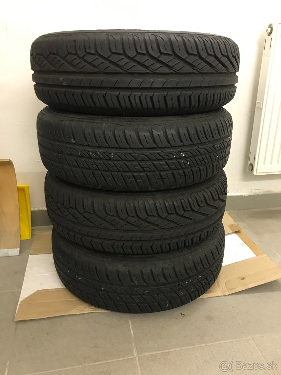 Predám letné pneumatiky s diskami 175/65 R14 82T