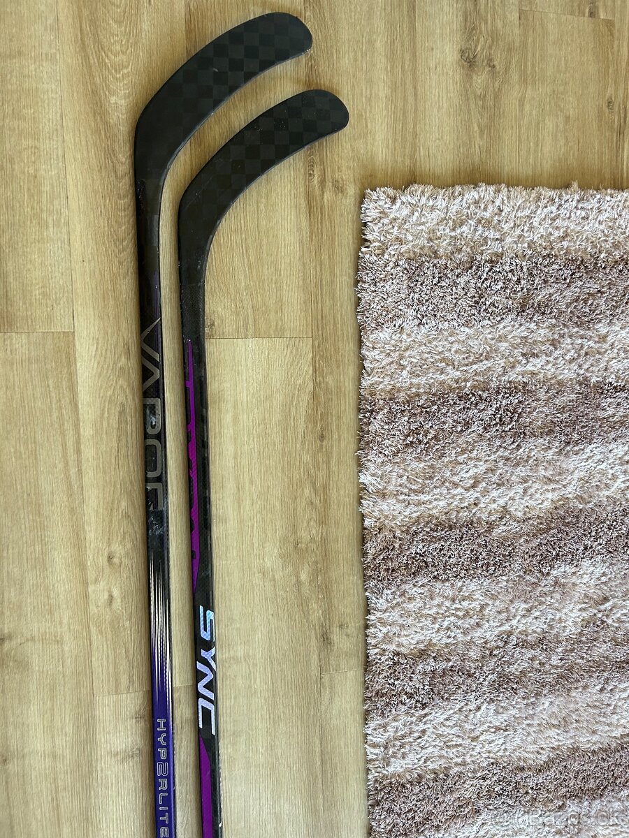 ✅ BAUER H2PER + SYNC - P92 - PURPLE - SPÁJANÉ ĽAVÉ HOKEJKY ✅