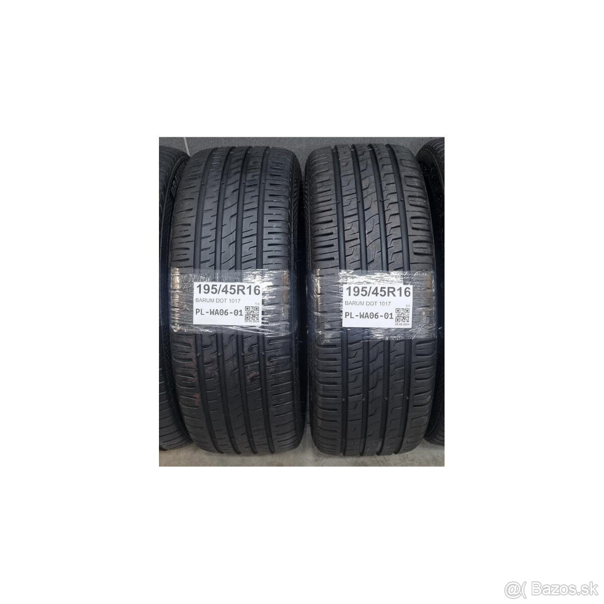 Letné pneumatiky 195/45 R16 BARUM DOT1017