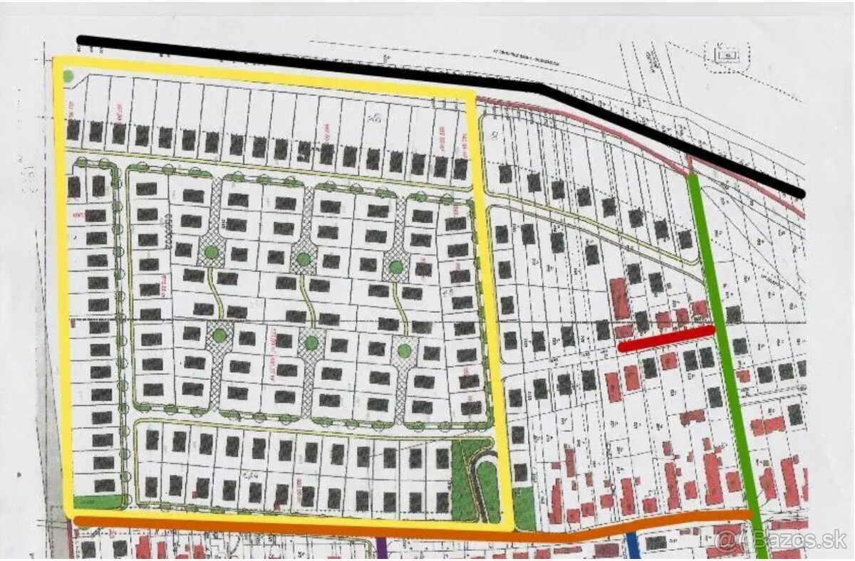 Šebastovce - 125 €/m2, stavebný pozemok