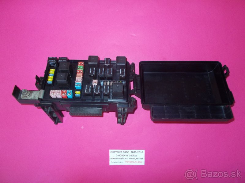 CHRYSLER 300C 3.0CRD modul komfortu - poistiek P04692233AC