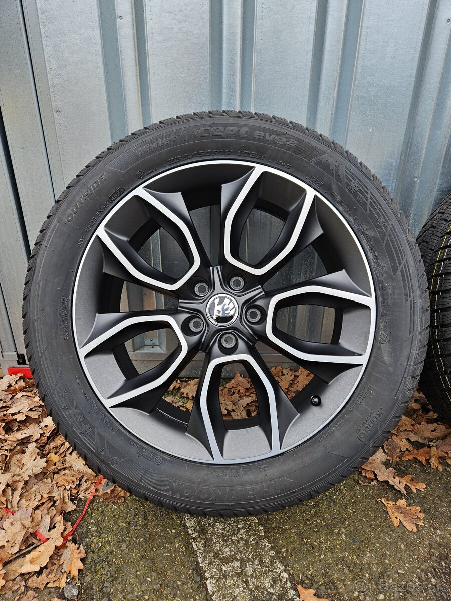 Zimní alu kola Crater 19" Škoda Kodiaq 235/50 R19