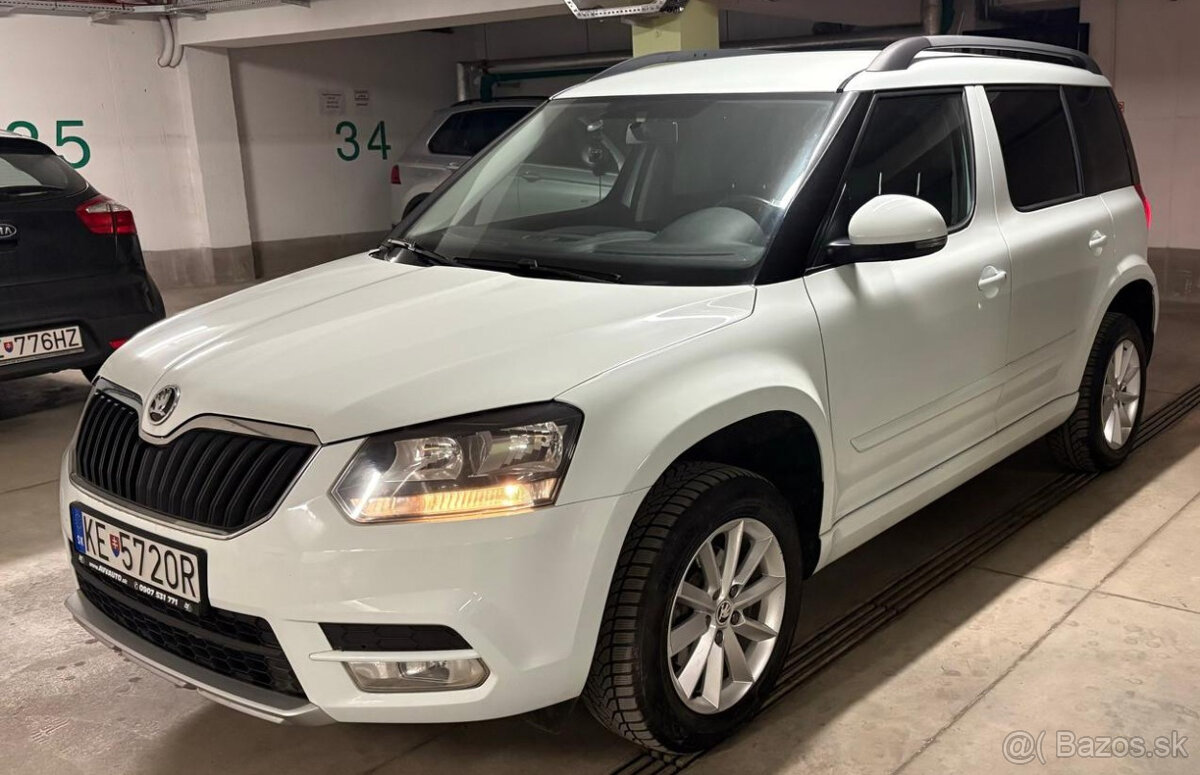 Škoda Yeti 2.0 TDI Ambition 4x4  r.v. 2017 (10.498 € + Dph)