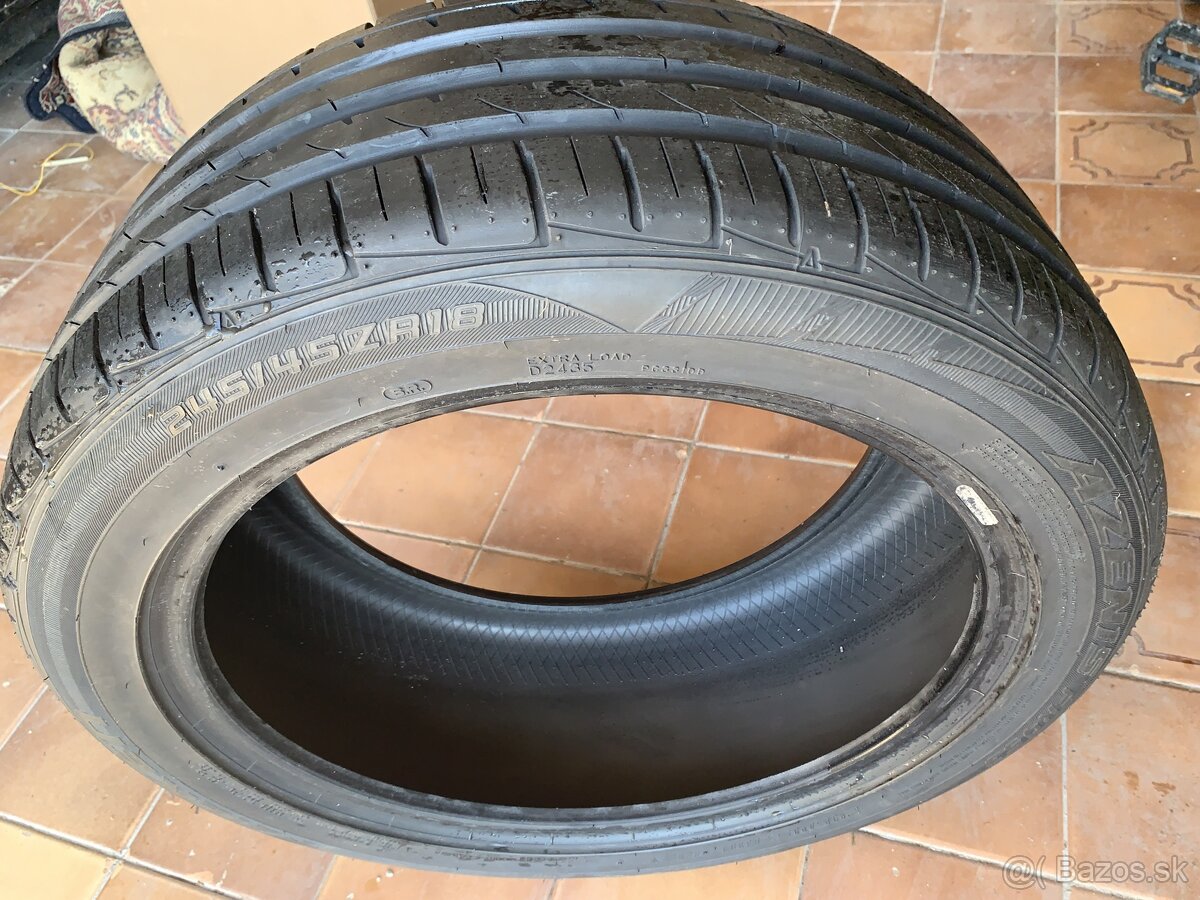 PREDÁM PNEUMATIKU FALKEN 245 45 R18 LETNÚ