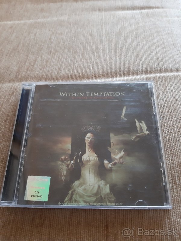 Predám CD WITHIN TEMPTATION -The heart of everything