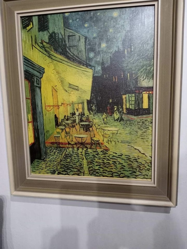 Reprodukcia Van Gogh cafe Terrace.zo70rokov min.storocia