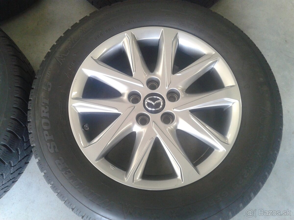 Predam Zimne ALU 5x114,3 R17 7J ET45 Original MAZDA CX5