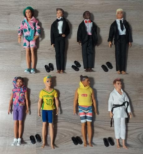 Nová bábika Barbie Mattel Ken Extra, ženích