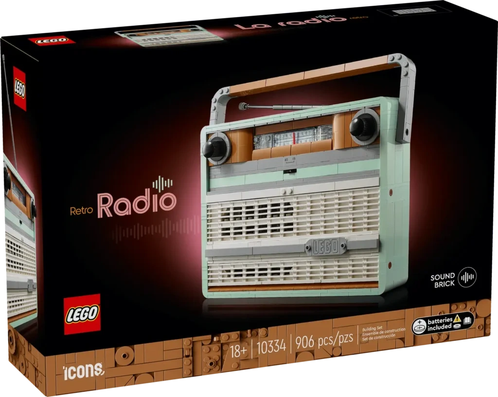 Lego 10334 Retro rádio