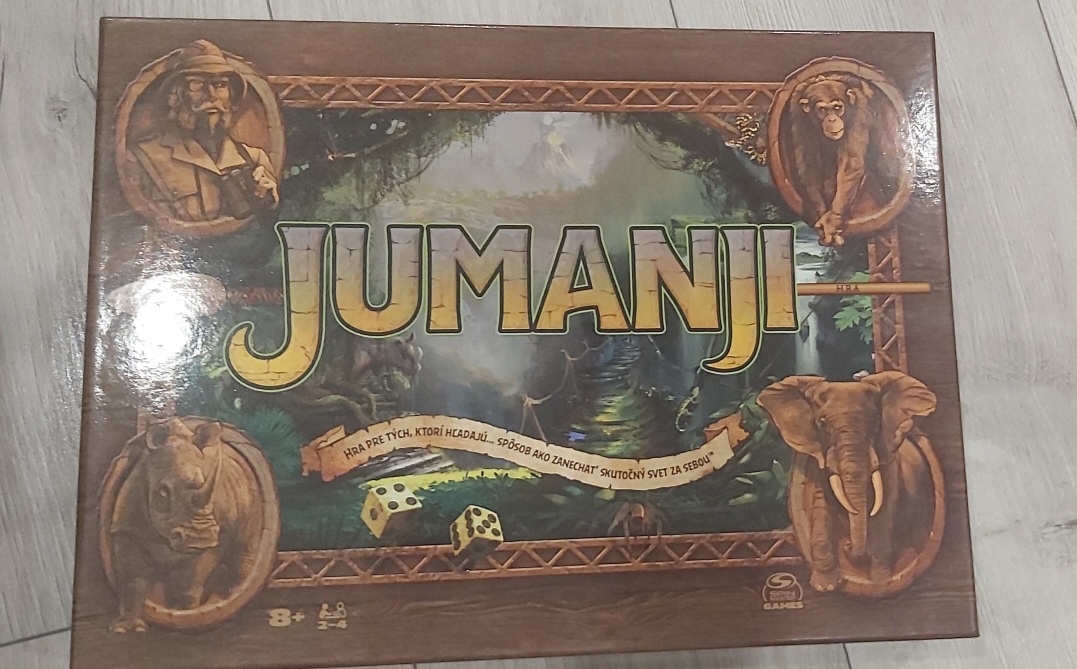 JUMANJI spolocenska hra