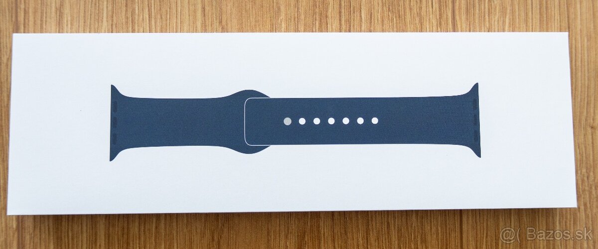 Apple Watch 45mm Storm Blue Sport Band - S/M