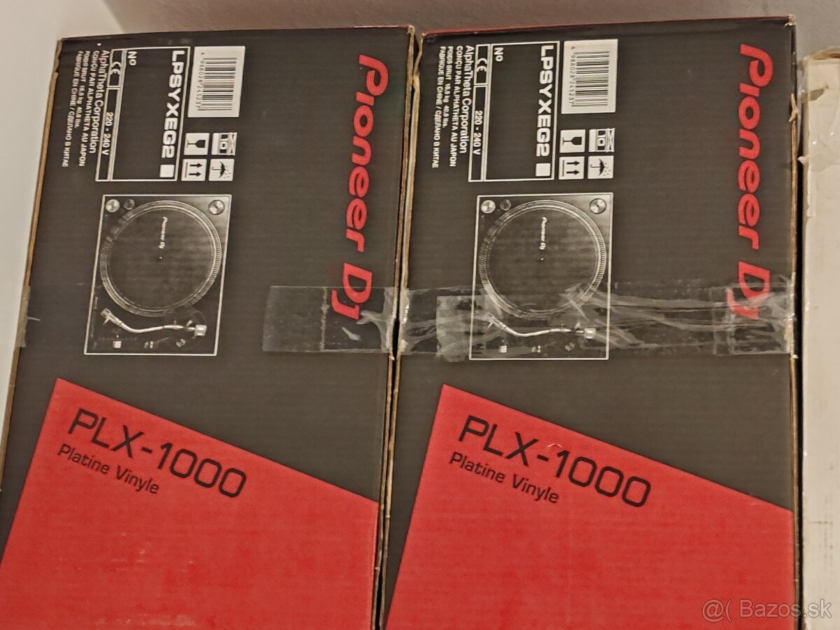 PIONEER PLX 1000,2 NOVÉ KS, PLNÁ ZÁRUKA :