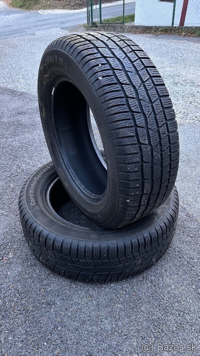 ❄️2ks 215/60 r16 zimné