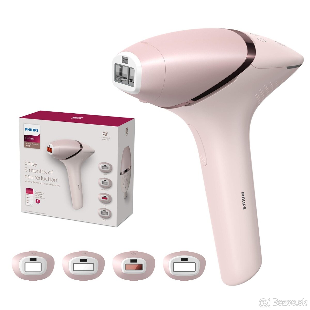 vymenim laserovy epilator  philips lumea ipl9000