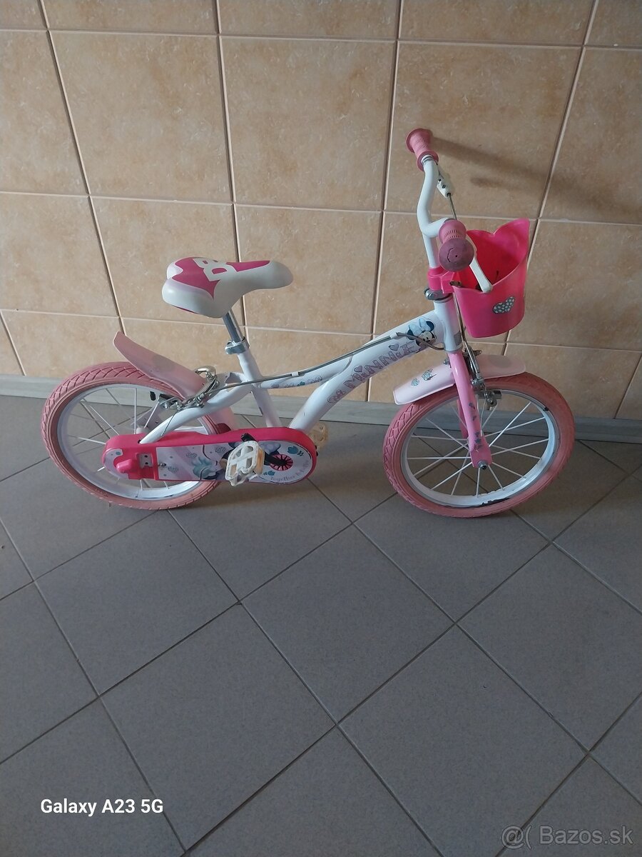 Dievčenský bicykel Minnie 16"