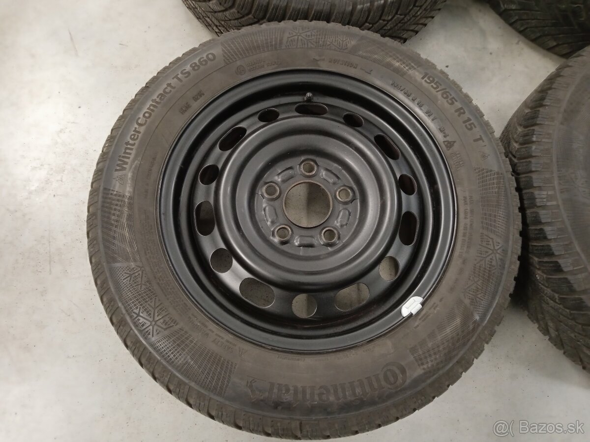 Zimne 5x114,3 R15 6J ET50 Original MAZDA