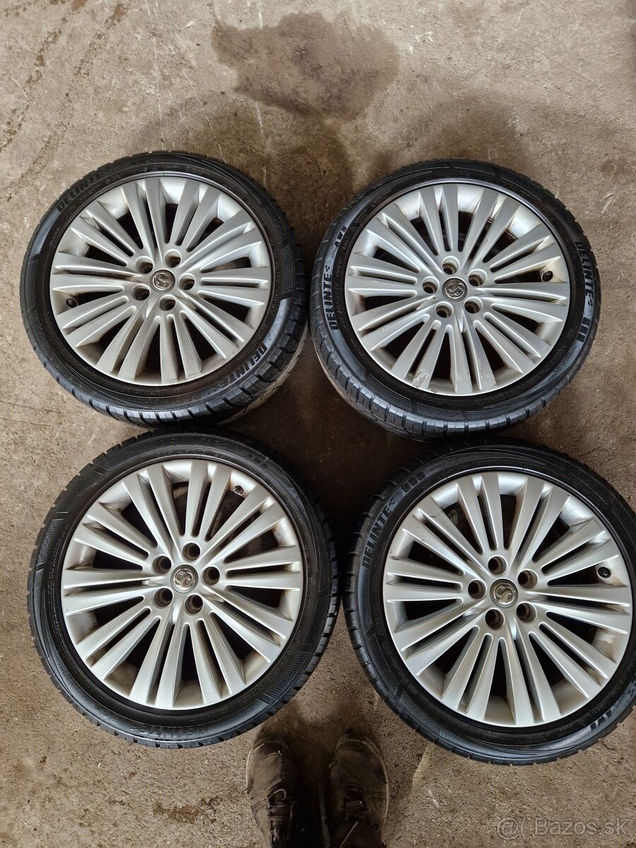 Predám kolesa, elektrony z opel Astra j, 225/45 R17