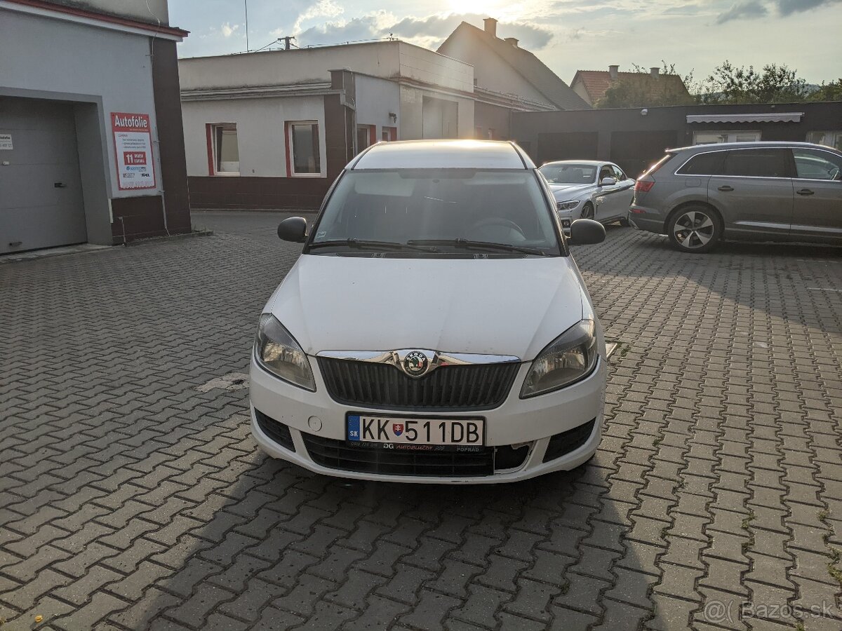 Škoda Roomster 1,2 benzín +Lpg