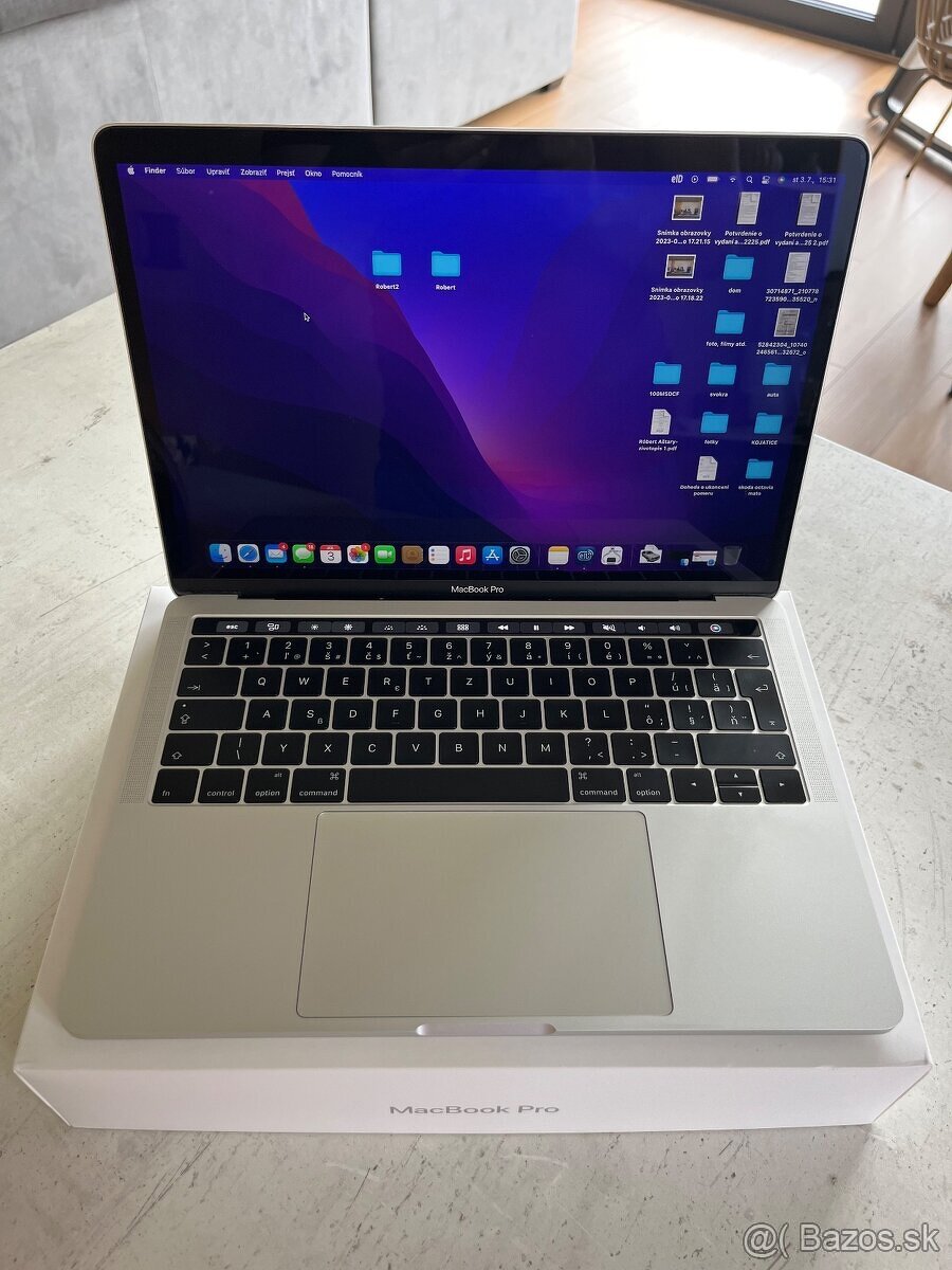 Apple MacBook Pro 13 Touchbar retina