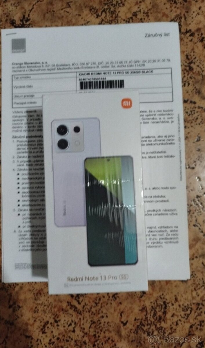 Predám Redmi Note 13 pro 5g