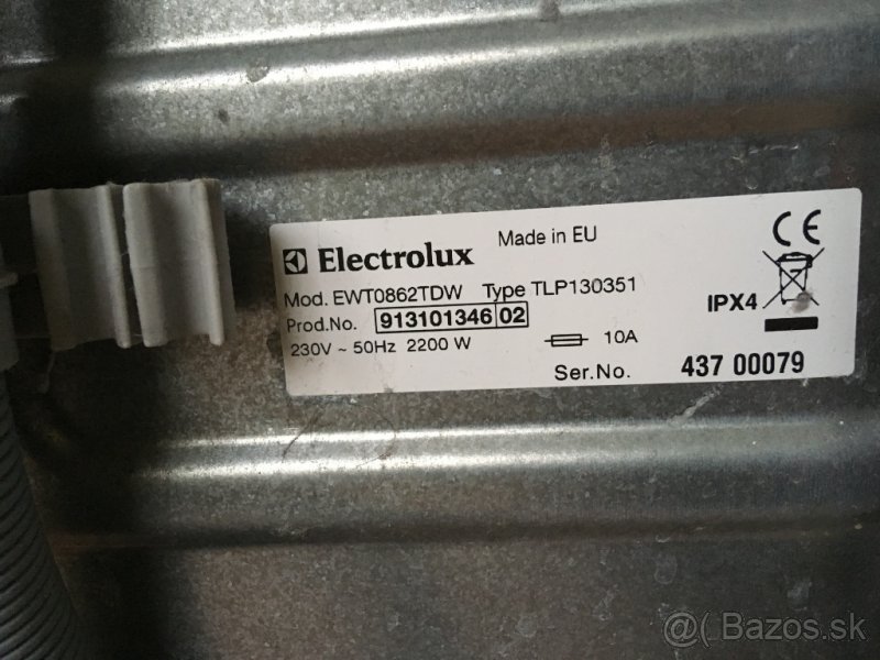 Elektrolux EWT 0862 TDW